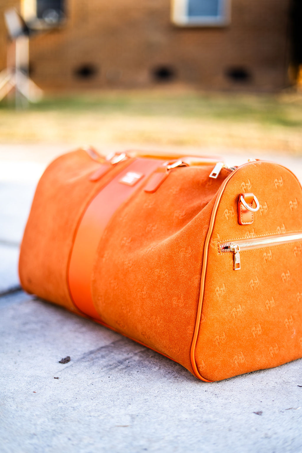 Orange RR Duffle Bag